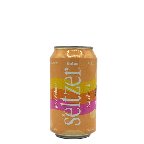 Le Seltzer - Pêche Rhubarbe