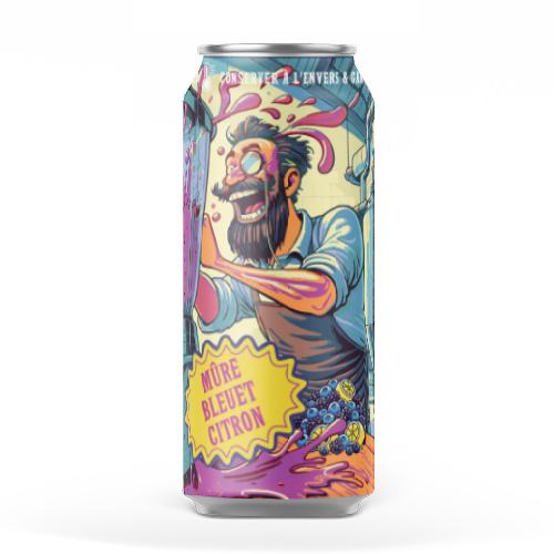 BREW JUICE Bleuet, mûre et citron
