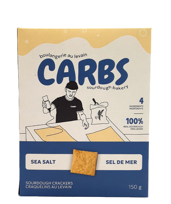 Craquelins au Levain: Sel de mer