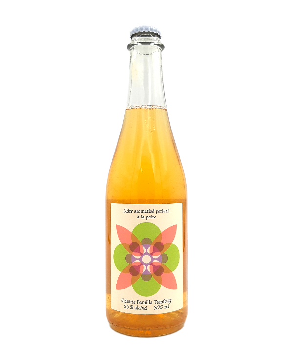 cidre aromatisé perlant à la poire