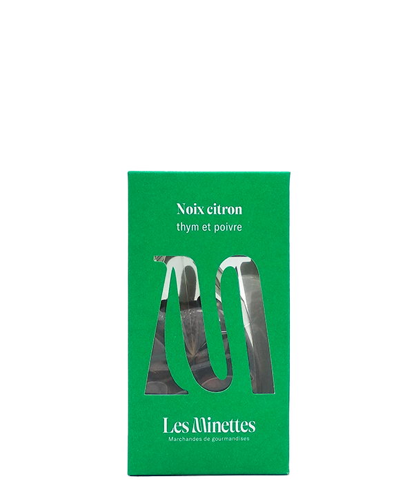 Noix grillées - Citron, thym & poivre