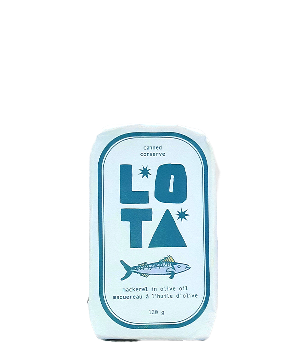 Lota - Maquereau à l'huile d'olive