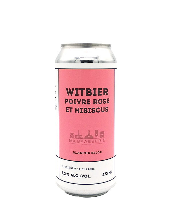Witbier poivre rose et hibiscus
