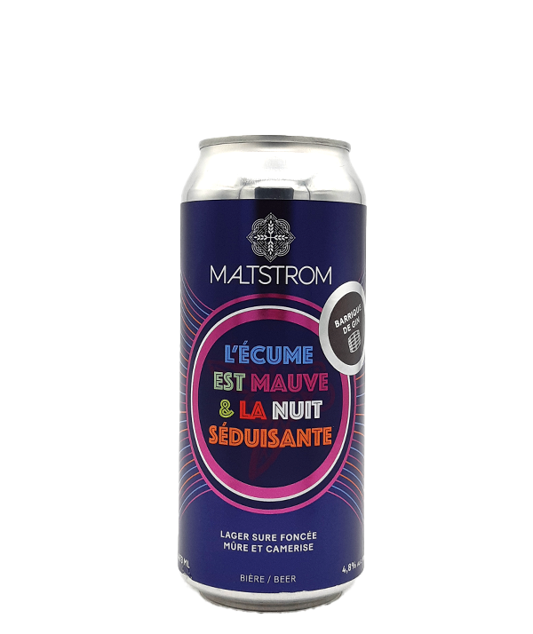 L'écume est mauve & la nuit est séduisante - Barrique de gin