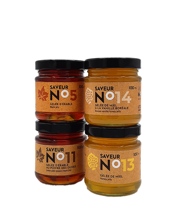 Gelée d'érable au poivre des dunes