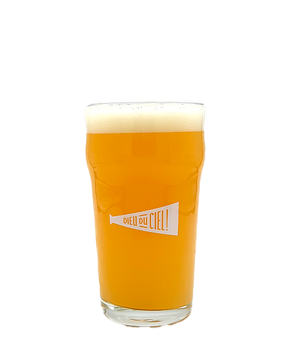 Verre pinte anglaise - Dieu du Ciel !