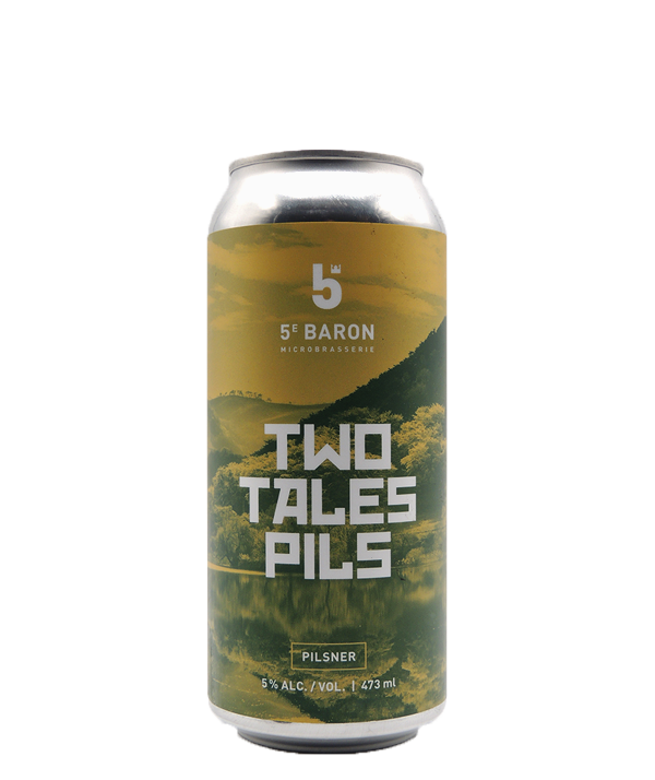Veux-tu une bière, 5e Baron, Two Tales Pils, Bière microbrasserie, Livraison Montréal