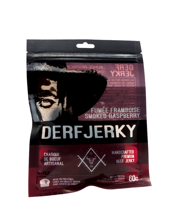 Jerky de boeuf - FUMÉE FRAMBOISE