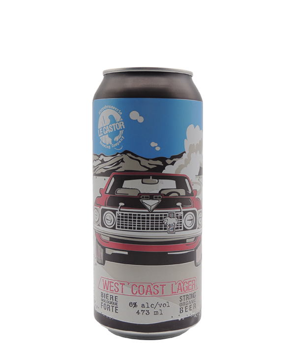 Veux-tu une bière, Le Castor, West Coast Lager, Bière microbrasserie, Livraison Montréal