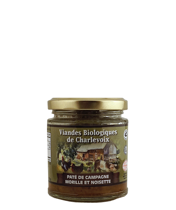 Pâté de campagne morille et noisette