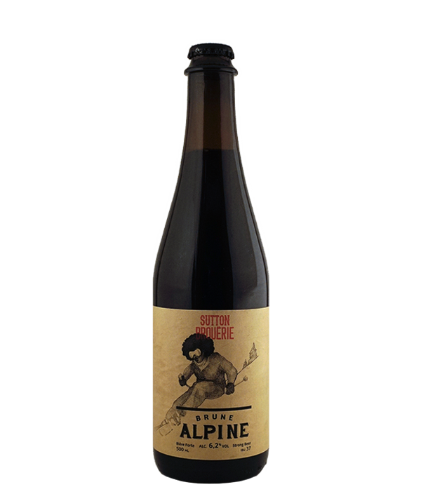 Veux-tu une bière, Sutton Brouërie, Brune Alpine, Bière microbrasserie, Livraison Montréal