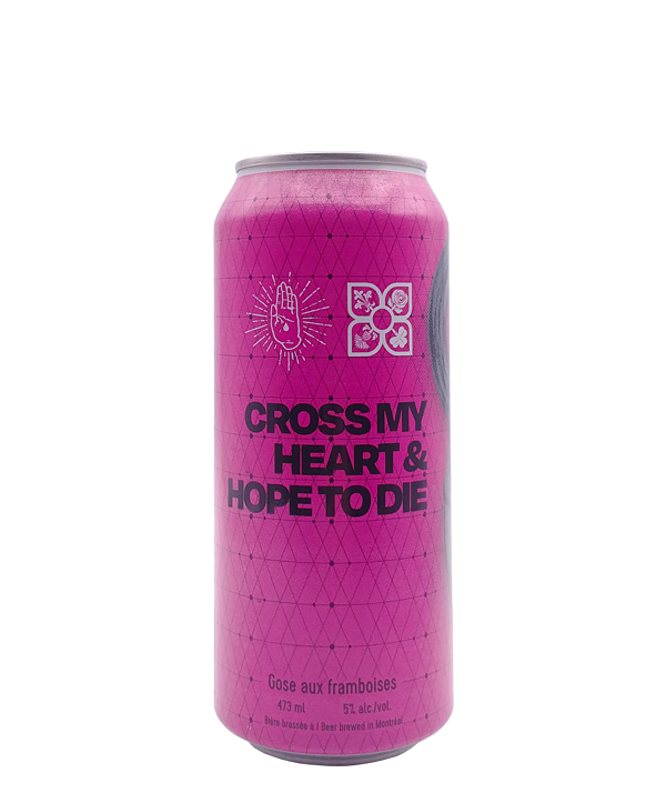 Veux-tu une bière, 4 Origines x Blood Brothers Brewing, Cross my heart & hope to die, Bière microbrasserie, Livraison Montréal