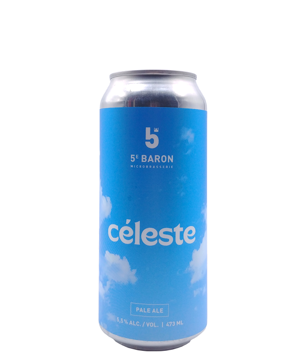 Veux-tu une bière, 5e Baron, Céleste, Bière microbrasserie, Livraison Montréal