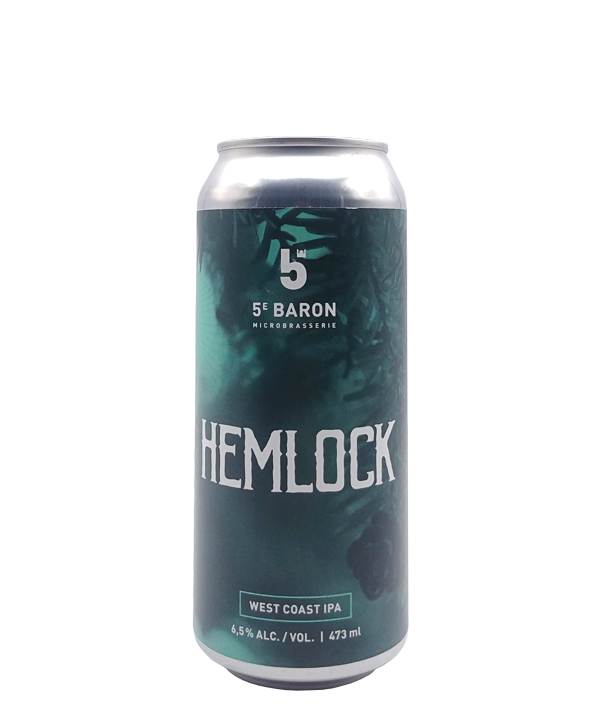 Veux-tu une bière, 5e Baron, Hemlock, Bière microbrasserie, Livraison Montréal