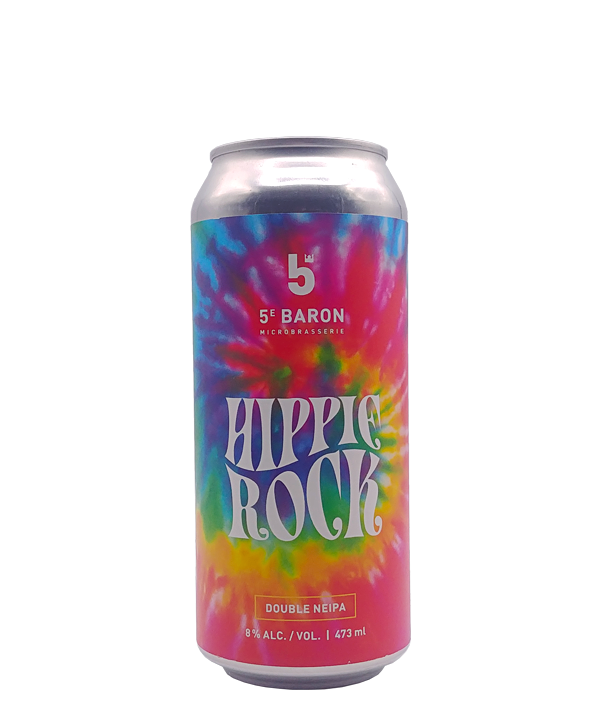Veux-tu une bière, 5e Baron, Hippie Rock, Bière microbrasserie, Livraison Montréal