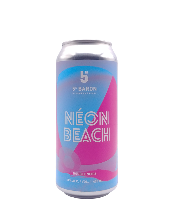Veux-tu une bière, 5e Baron, Néon Beach, Bière microbrasserie, Livraison Montréal