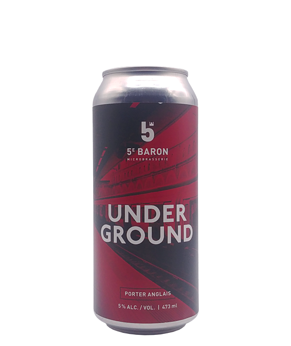 Veux-tu une bière, 5e Baron, Underground, Bière microbrasserie, Livraison Montréal