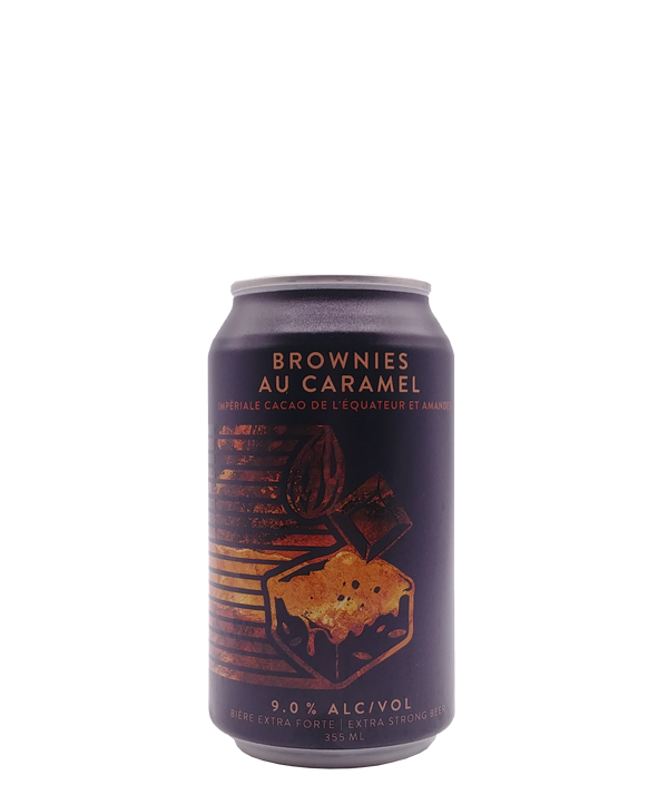 Veux-tu une bière, Beauregard, Brownies au caramel, Bière microbrasserie, Livraison Montréal