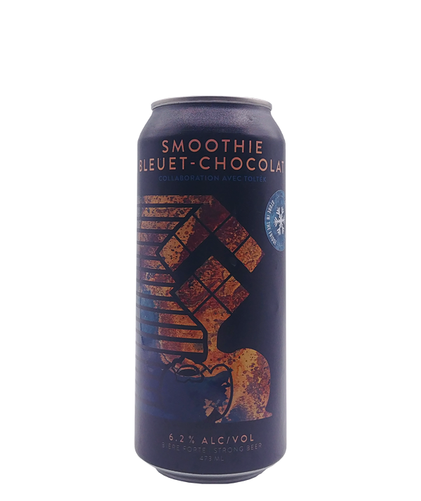 Veux-tu une bière, Beauregard, Smoothie Bleuet Chocolat, Bière microbrasserie, Livraison Montréal