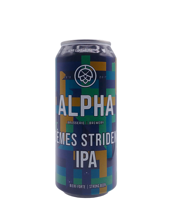 Veux-tu une bière, Brasserie Alpha x Noctem, 60èmes Strident, Bière microbrasserie, Livraison Montréal