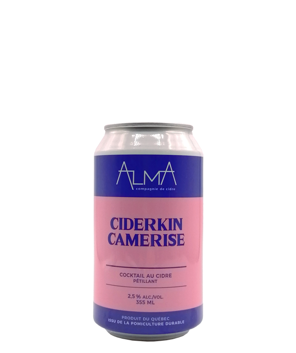 Veux-tu une bière, Cidrerie Alma, Ciderkin Camerise, Cidre du Québec, Livraison Montréal