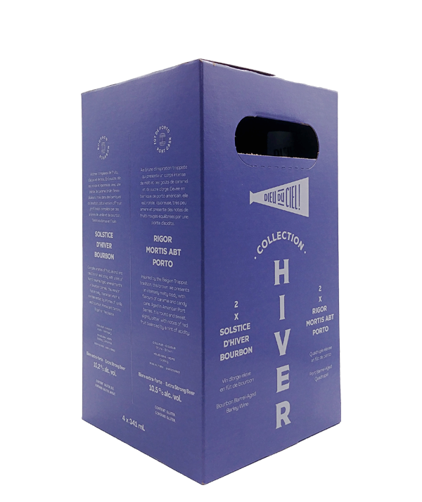 Veux-tu une bière, Dieu du Ciel, Collection Hiver, Bière microbrasserie, Livraison Montréal