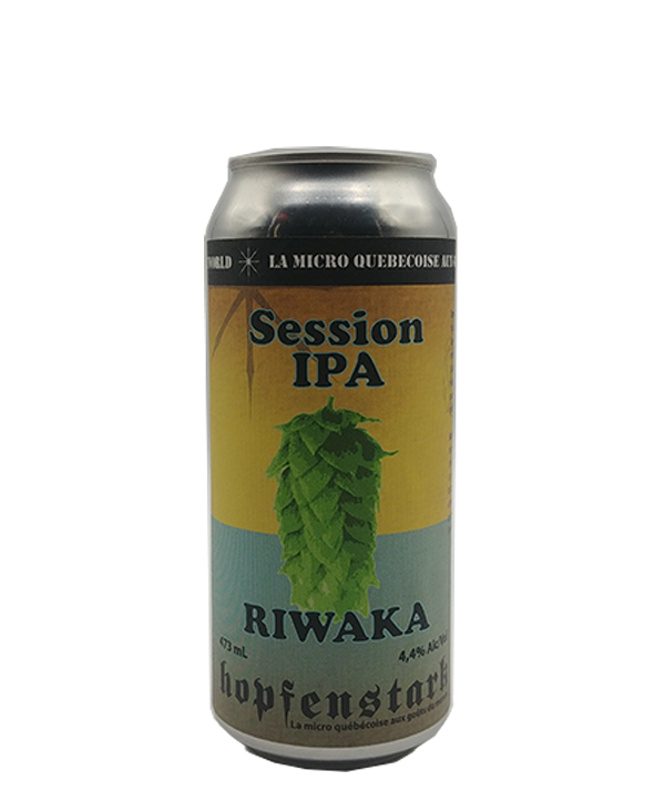 Veux-tu une bière, Hopfenstark, Session IPA Riwaka, Bière microbrasserie, Livraison Montréal