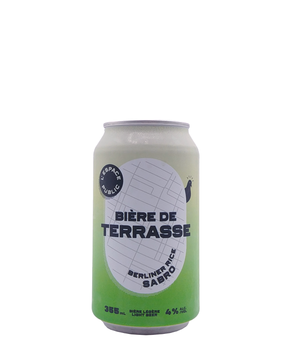Veux-tu une bière, L'espace public, Bière de terrasse Sabro, Bière microbrasserie, Livraison Montréal