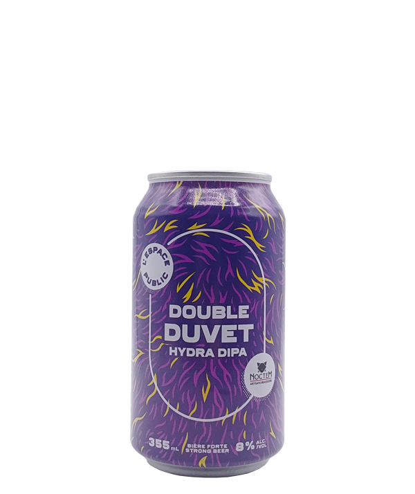 Veux-tu une bière, L'espace Public x Noctem, Double Duvet, Bière microbrasserie, Livraison Montréal