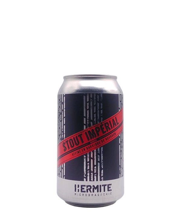 Veux-tu une bière, L'Hermite, Stout impérial russe bourbon, Bière microbrasserie, Livraison Montréal