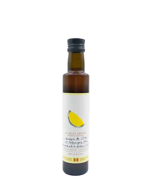 Vinaigre de citron & balsamique blanc
