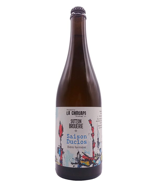 Veux-tu une bière, La Chouape x Sutton Brouerie, Saison Duclos, Bière microbrasserie, Livraison Montréal