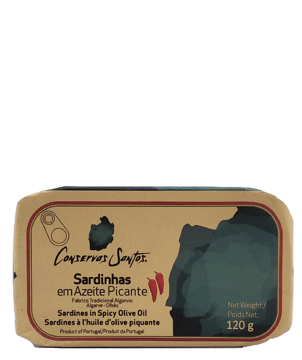 Sardines à l'huile d'olive piquante