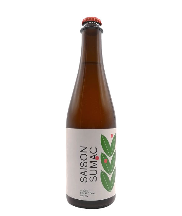 Veux-tu une bière, La Ferme, Saison Sumac, Bière microbrasserie, Livraison Montréal