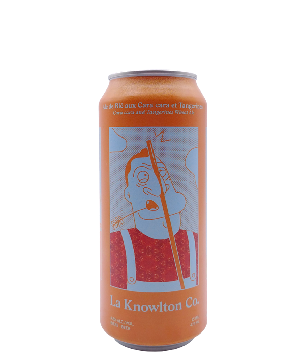 Veux-tu une bière, La Knowlton Co, Ale de blé américaine cara cara et tangerine, Bière microbrasserie, Livraison Montréal