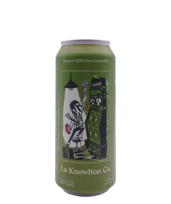 Veux-tu une bière, La Knowlton Co, Session DDH Oat Cream IPA, Bière microbrasserie, Livraison Montréal