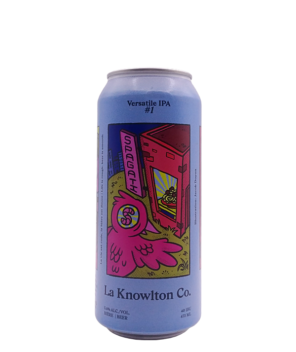 Veux-tu une bière, La Knowlton Co., Versatile IPA #1, Bière microbrasserie, Livraison Montréal