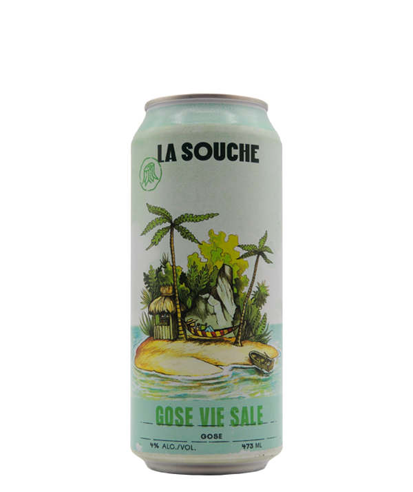 Veux-tu une bière, La Souche, Gose Vie sale, Bière microbrasserie, Livraison Montréal
