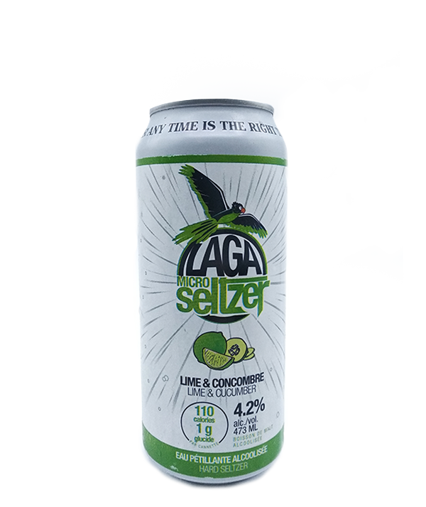 LagaSeltzer - lime et concombre