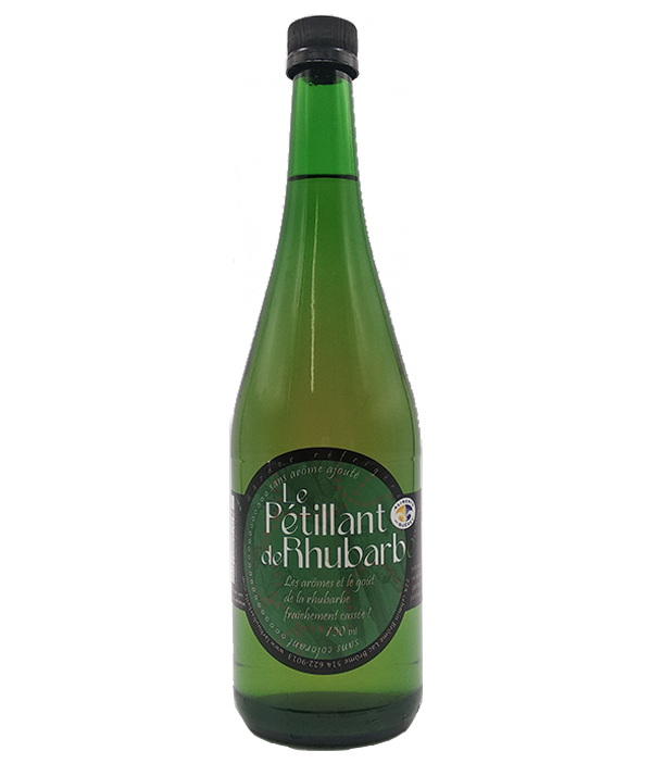Le pétillant de rhubarbe