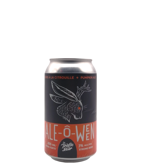 Veux-tu une bière, Le Trèfle Noir, Ale-ô-Ween, Bière microbrasserie, Livraison Montréal
