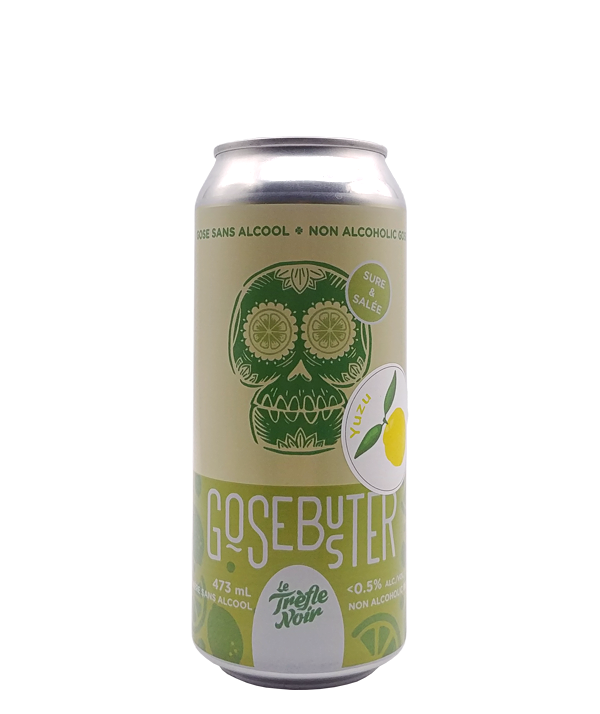 Veux-tu une bière, Le Trèfle Noir, Gosebuster sans alcool Yuzu, Bière sans alcool, Livraison Montréal