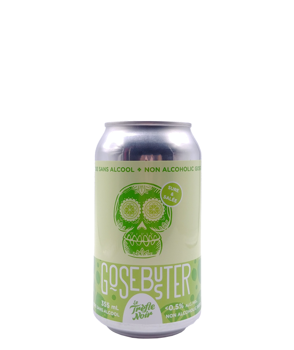 Veux-tu une bière, Le Trèfle Noir, Gosebuster sans alcool, Bière sans alcool, Livraison Montréal