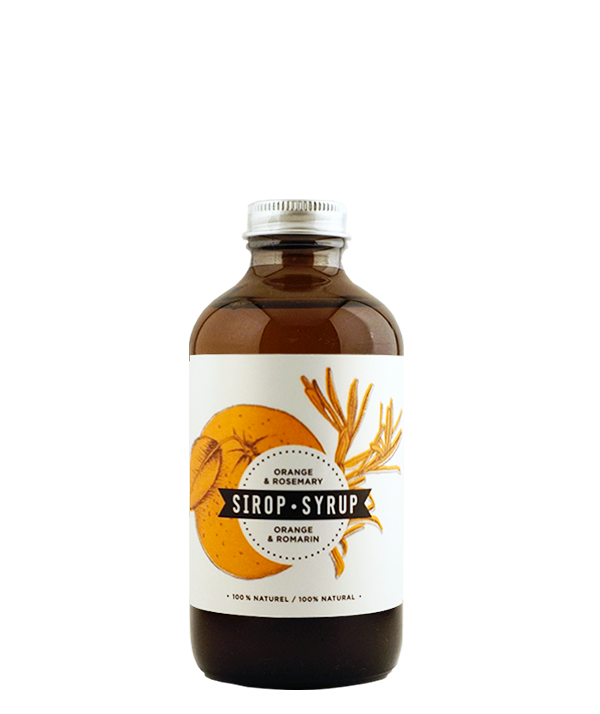 Sirop orange & romarin