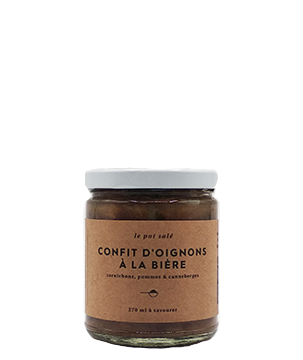 Confit d'oignons à la bière