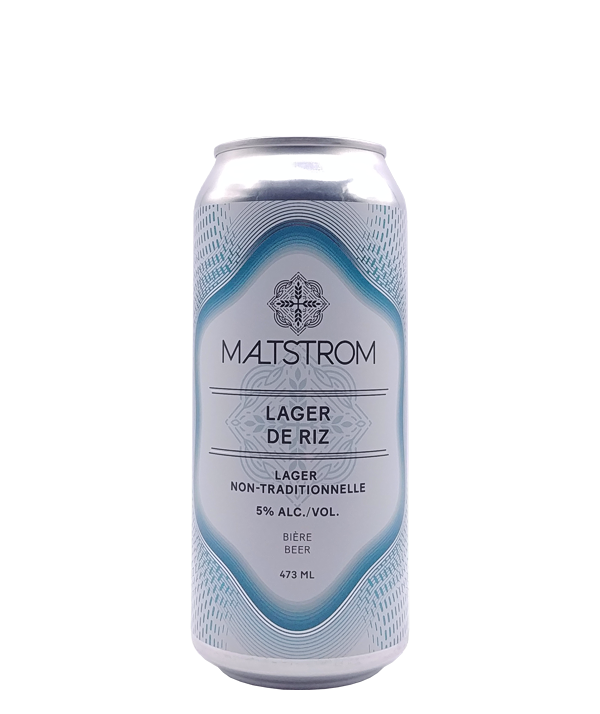 Veux-tu une bière, Maltstrom, Lager de riz, Bière microbrasserie, Livraison Montréal