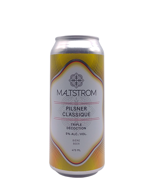 Veux-tu une bière, Maltstrom, Pilsner Classique, Bière microbrasserie, Livraison Montréal