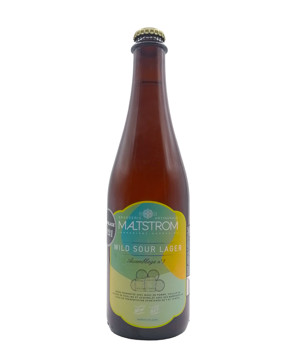 Veux-tu une bière, Maltstrom, Wild Sour Lager Assemblage 3, Bière microbrasserie, Livraison Montréal