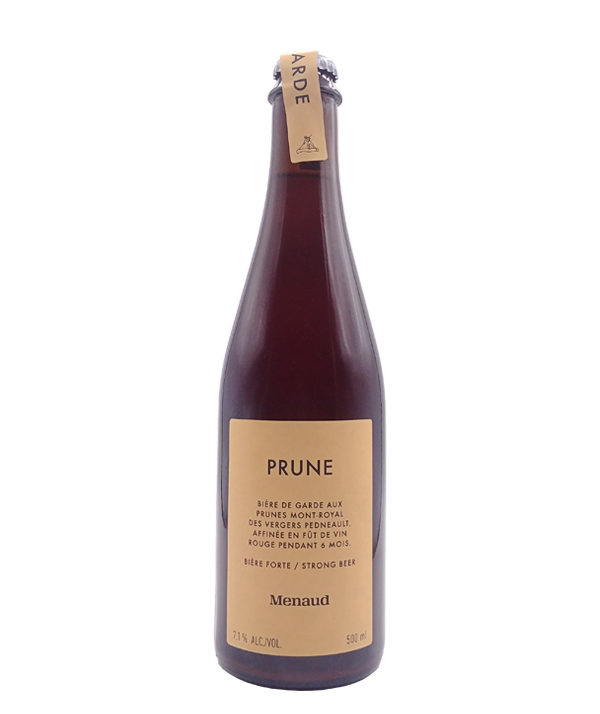 Veux-tu une bière, Menaud, Prune, Bière microbrasserie, Livraison Montréal