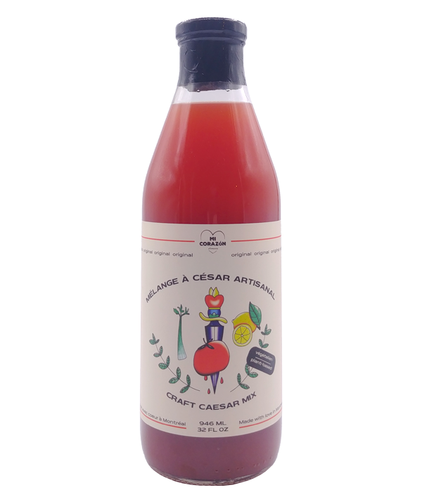 Veux-tu une bière, Mi Corazon, Mélange à césar artisanal, Cocktail, Livraison Montréal